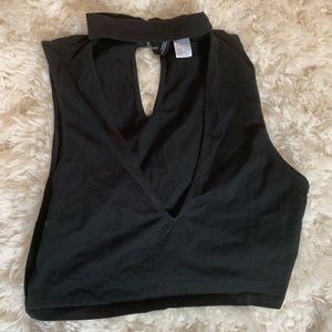 H&M Black Crop Top